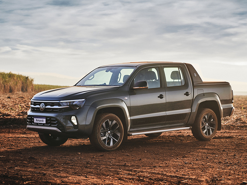 VW Amarok agora somente é ofertada com motor V6 e passa a ter garantia de cinco anos